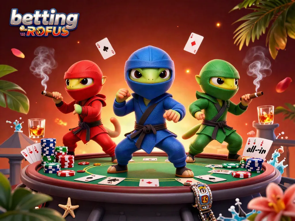 Experience thrilling betting sider uden ROFUS with vibrant chameleons and poker adventures.