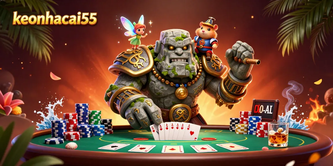Experience excitement with keonhacai55 as ancient magic meets thrilling poker action.