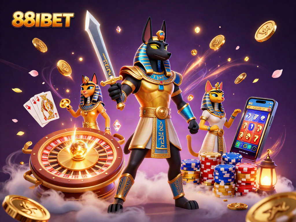 Win big with engaging games at 88IBET, as ancient Egyptian warriors inspire thrilling casino adventures.