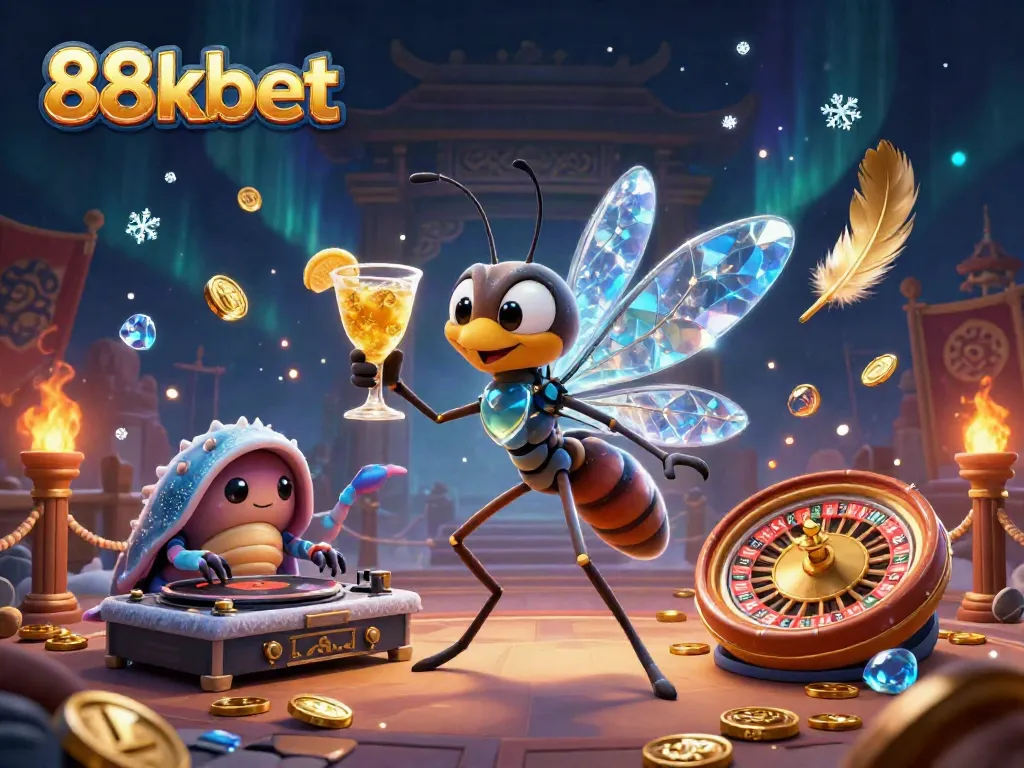 Experience thrilling gaming adventures with 88kbet's immersive casino scene.