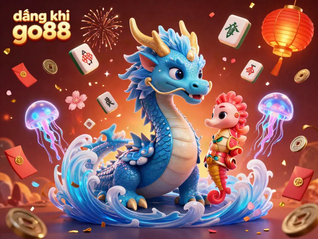 Engage with vibrant imagery celebrating đăng ký go88, showcasing casino-themed elements and enchanting characters.