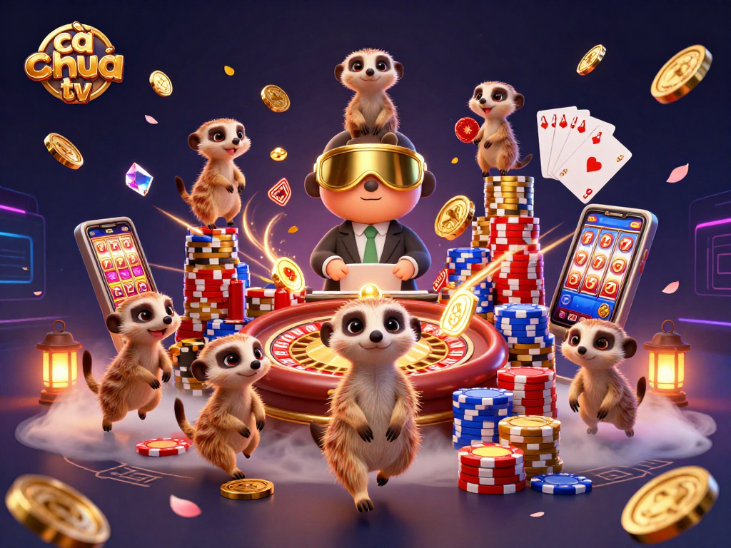 Engage with cà khịa tv as meerkats operate a vibrant casino full of action and excitement.