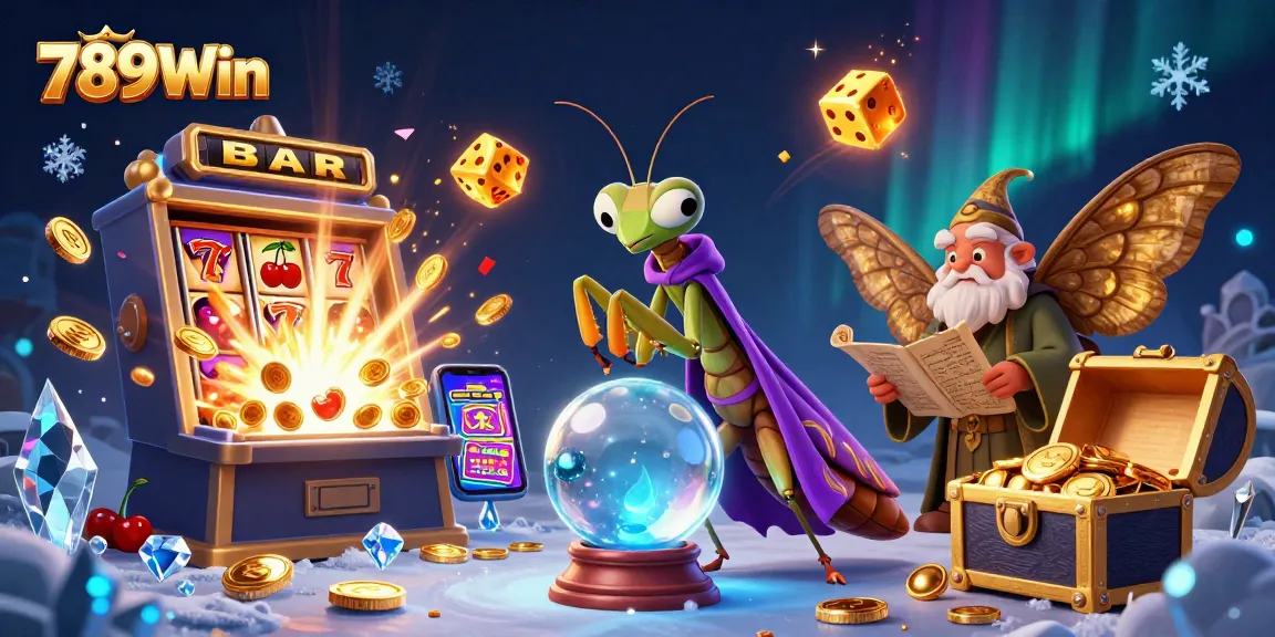 Experience thrilling gameplay at 789Win with a vibrant casino-themed illustration showcasing epic jackpots and rewards.